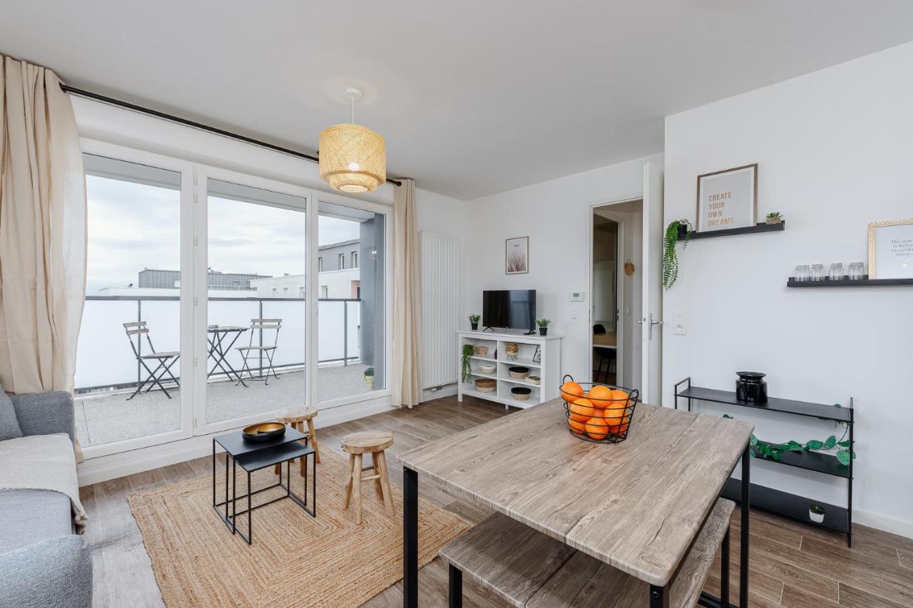 Le Panorama - Chaleureux Et Cosy - Proche Bordeaux Apartment Lormont Ngoại thất bức ảnh